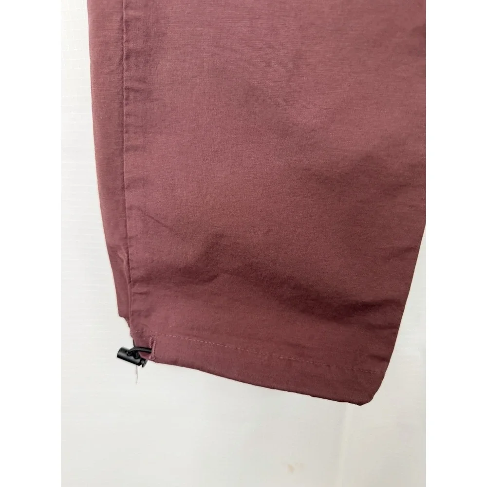 PACSUN Men's Slim Nylon Blend Cargo Pants Rust Large inseam 31 waist 34